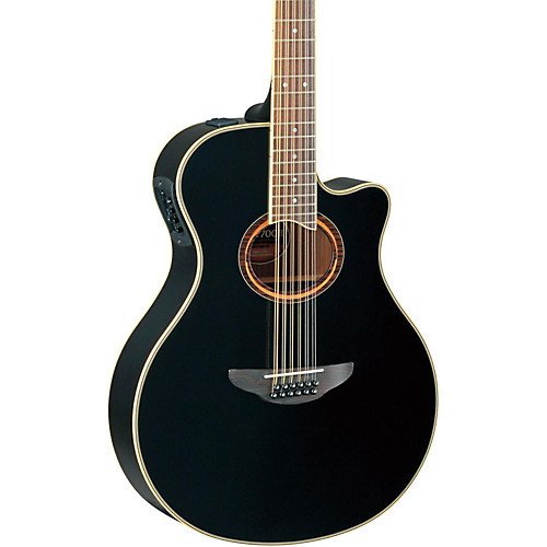 Гитара электроакустическая YAMAHA APX700 II-12 BLK